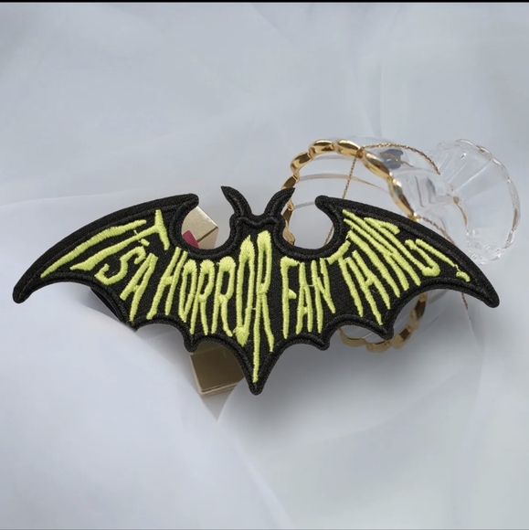 🦇 It's A Horror Fan Thing Bat Patch - Picture 6 of 9